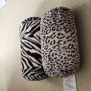 Animal print pillows